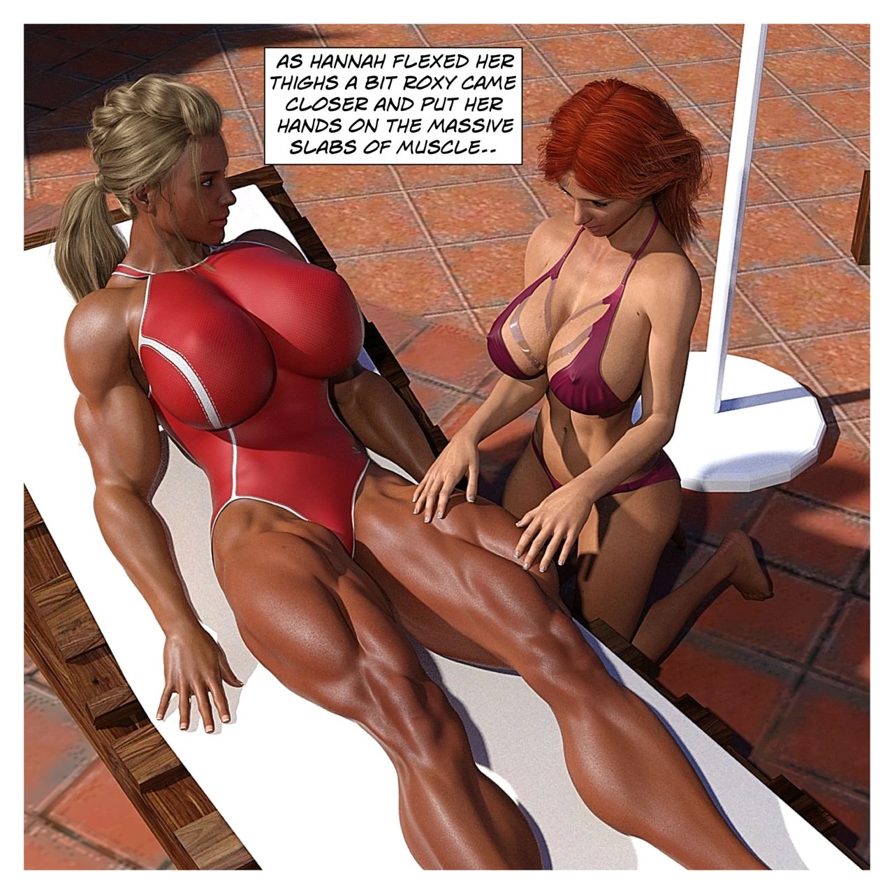 Hannah's Story 4: Wet Business porn comic picture 34