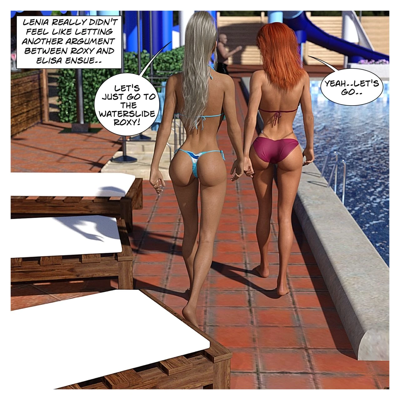 Hannah's Story 4: Wet Business porn comic picture 39