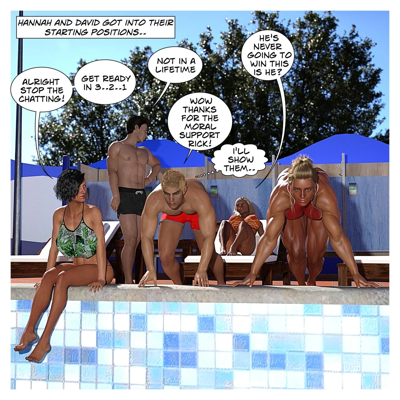 Hannah's Story 4: Wet Business porn comic picture 48