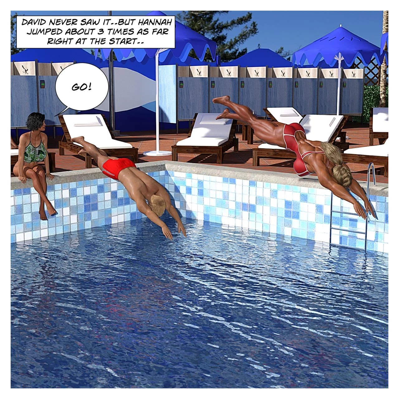 Hannah's Story 4: Wet Business porn comic picture 49