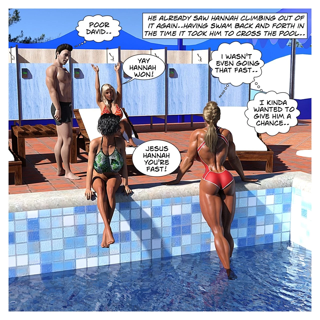 Hannah's Story 4: Wet Business porn comic picture 52
