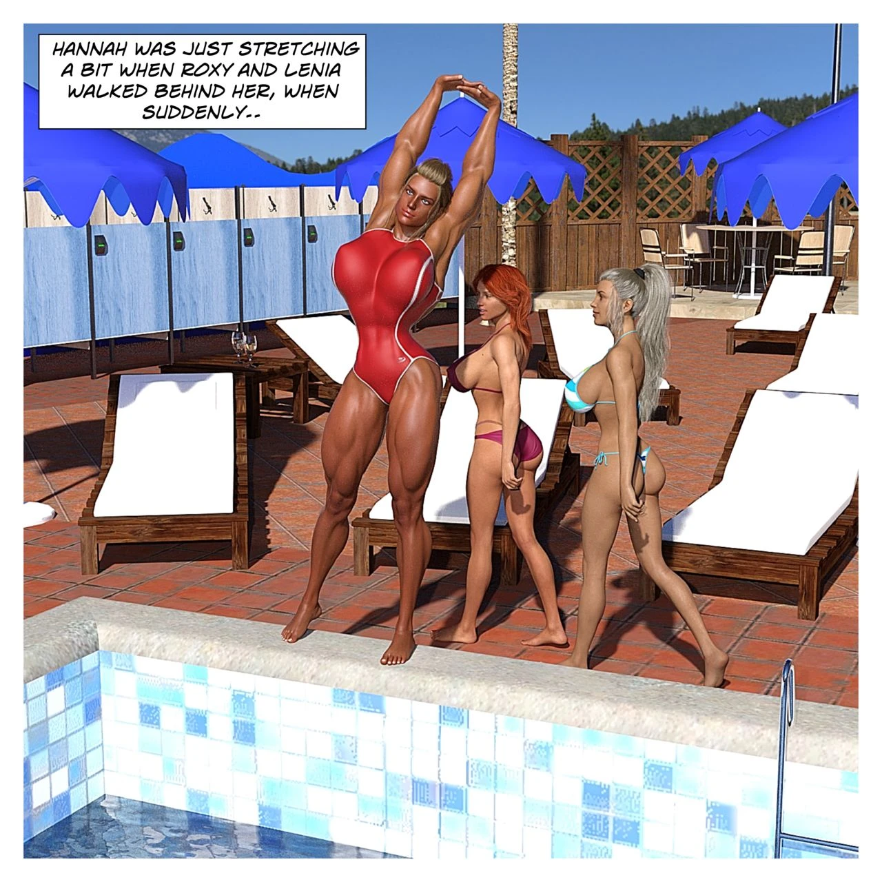 Hannah's Story 4: Wet Business porn comic picture 59