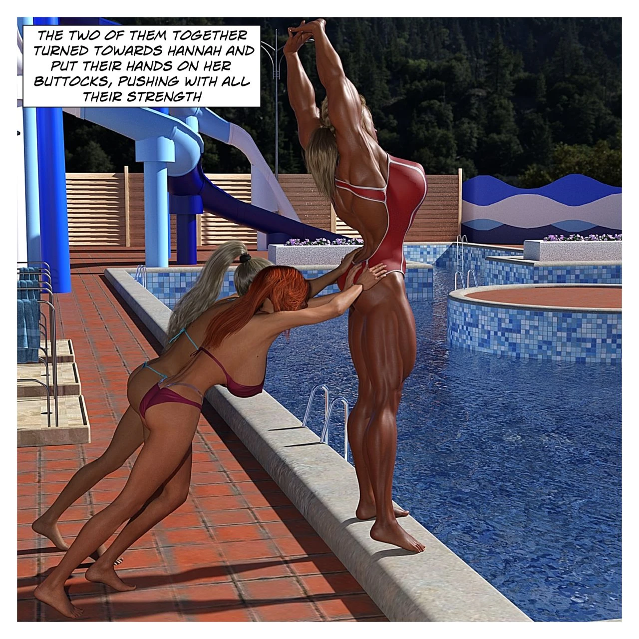 Hannah's Story 4: Wet Business porn comic picture 60