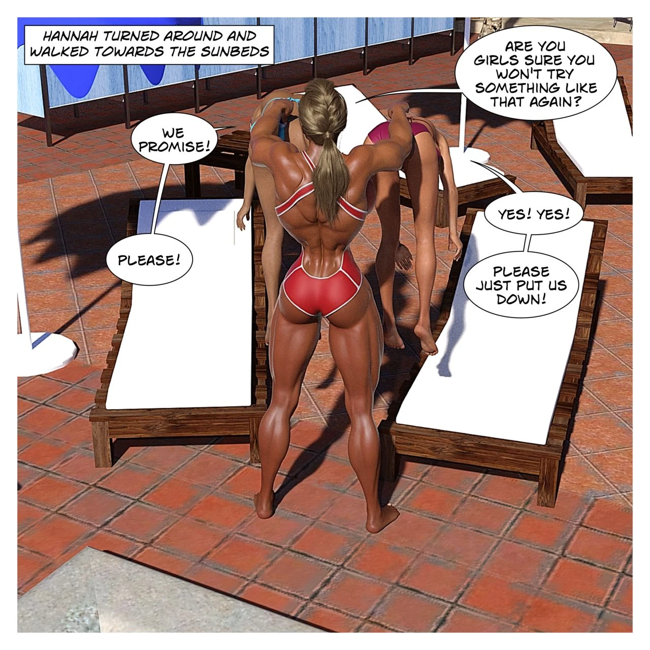 Hannah's Story 4: Wet Business porn comic picture 65