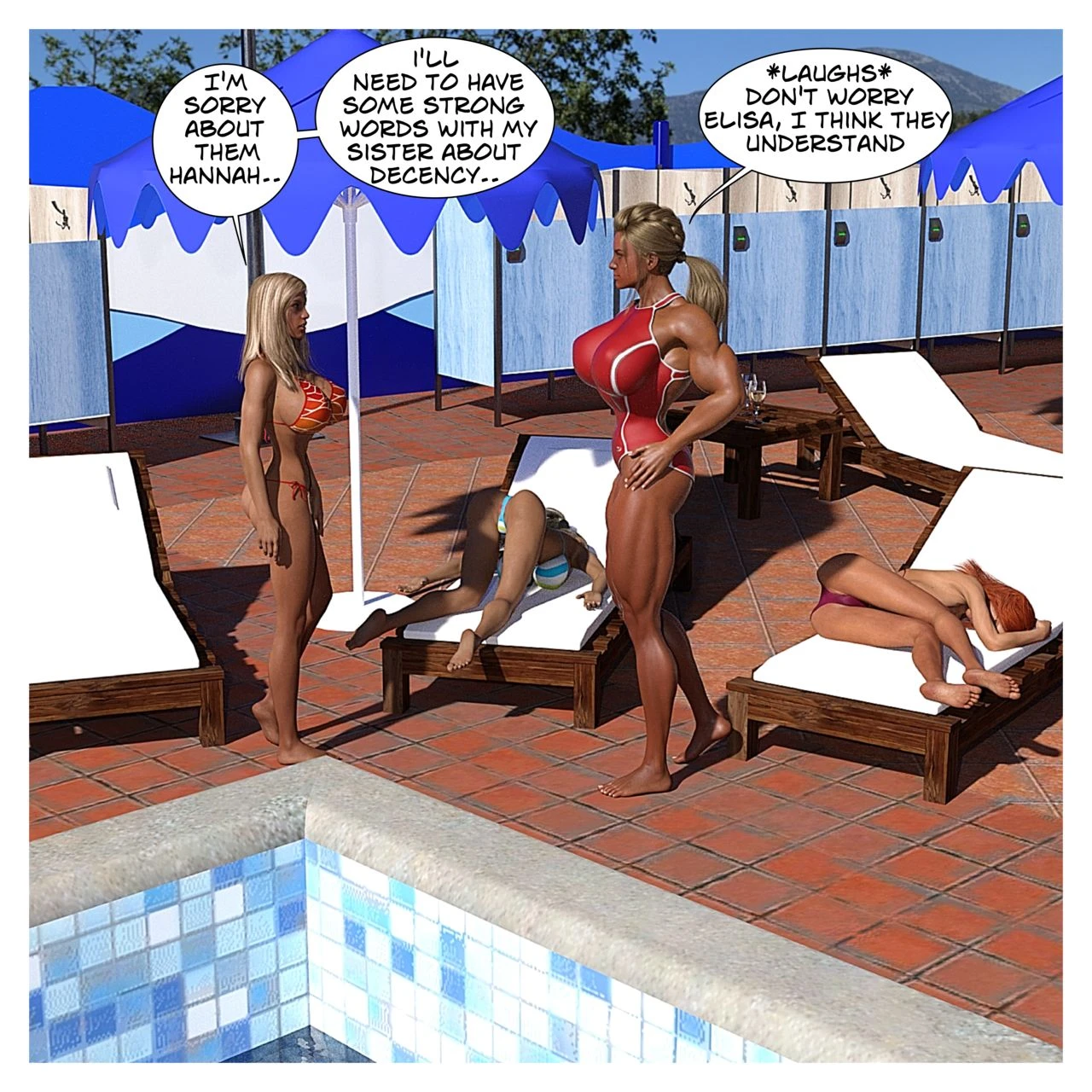 Hannah's Story 4: Wet Business porn comic picture 67