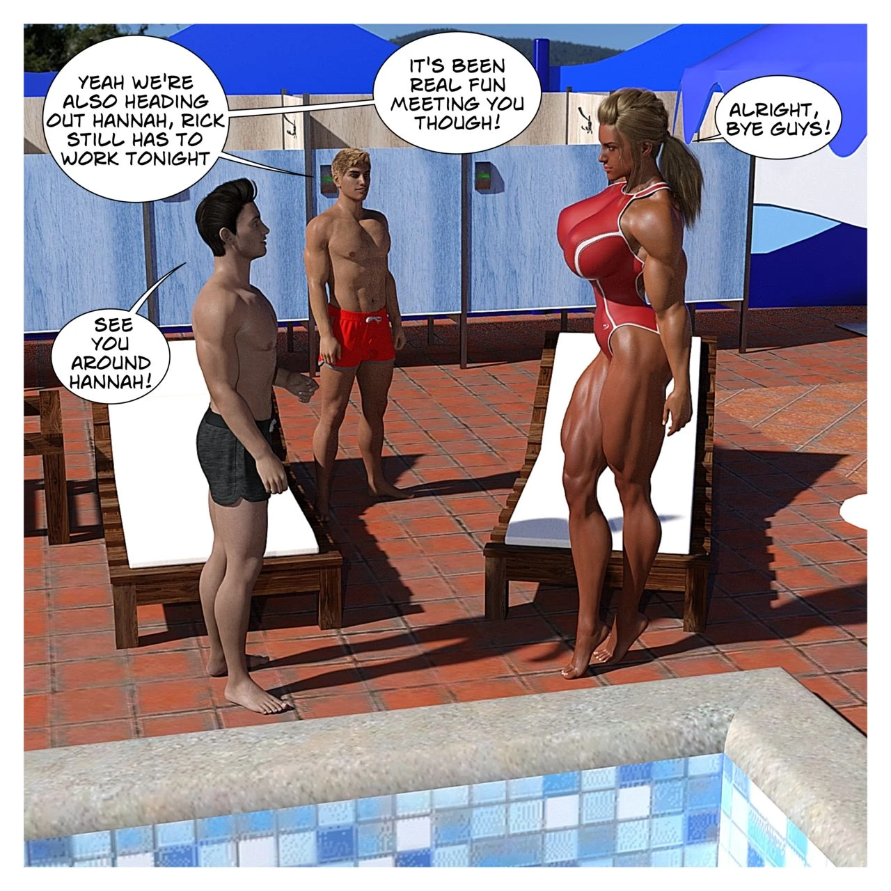 Hannah's Story 4: Wet Business porn comic picture 70