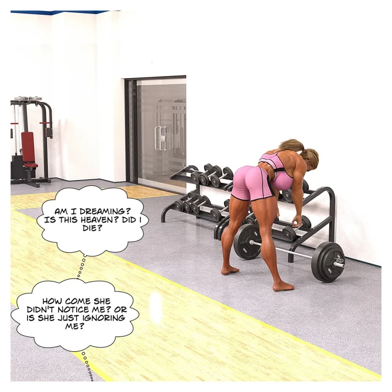 Hannah's Story: Gym Encounter porn comic picture 4