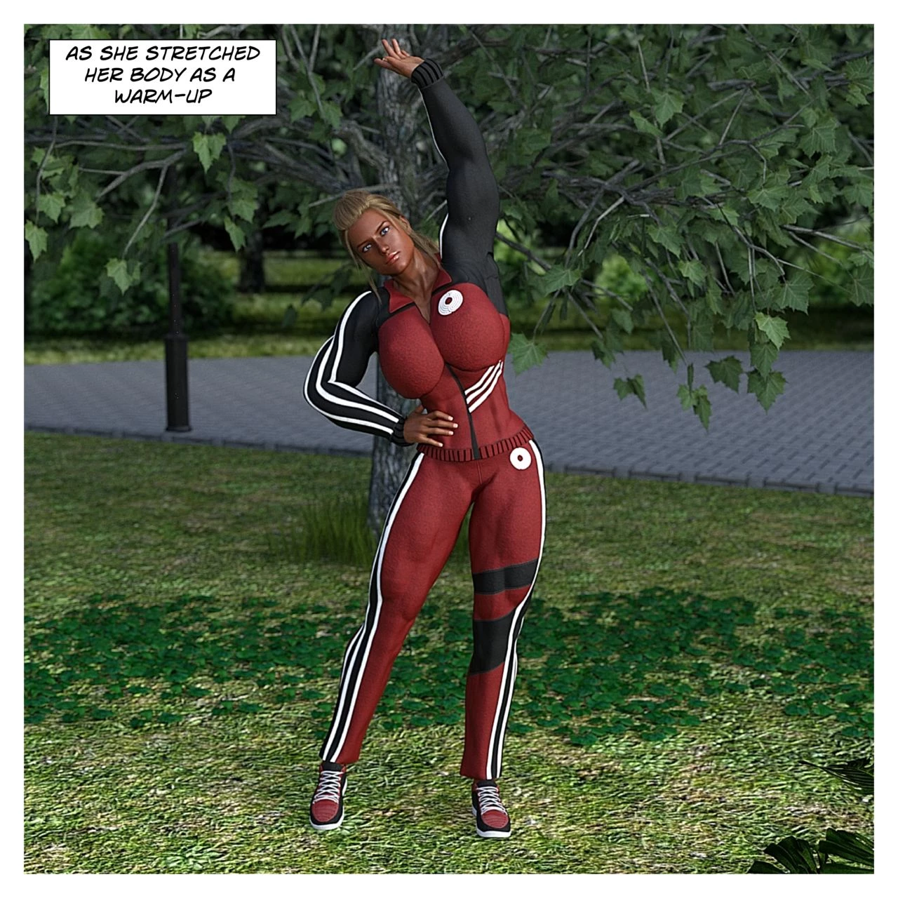 Hannah's Story3 : Morning Sweat porn comic picture 3