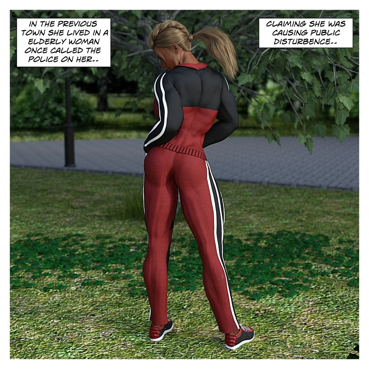 Hannah's Story3 : Morning Sweat porn comic picture 4