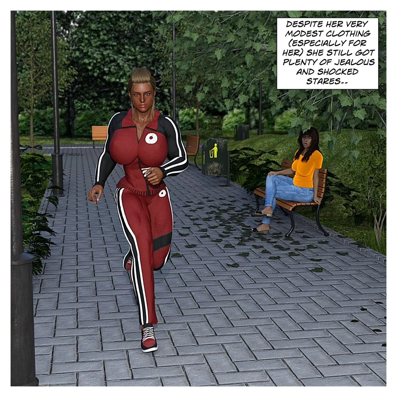 Hannah's Story3 : Morning Sweat porn comic picture 6