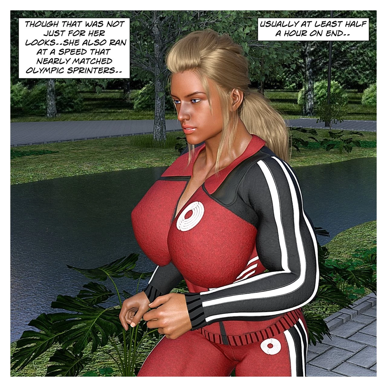Hannah's Story3 : Morning Sweat porn comic picture 7