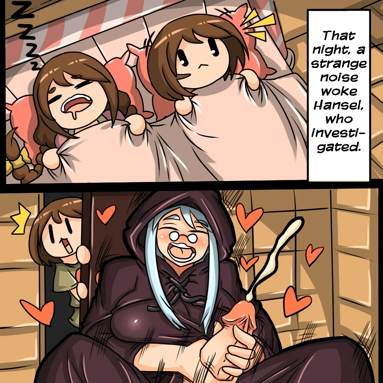 Hansel and Gretel porn comic picture 11