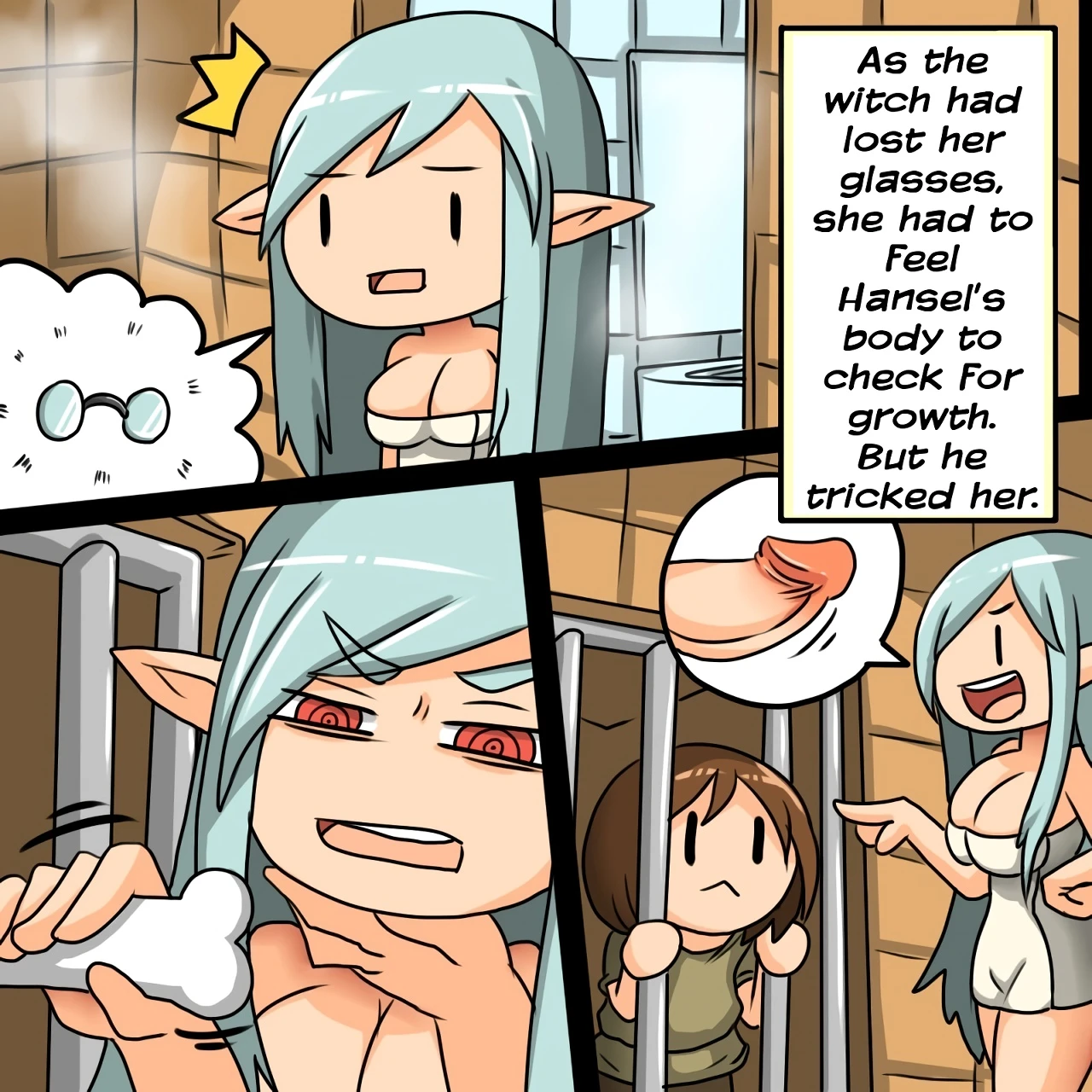 Hansel and Gretel porn comic picture 17