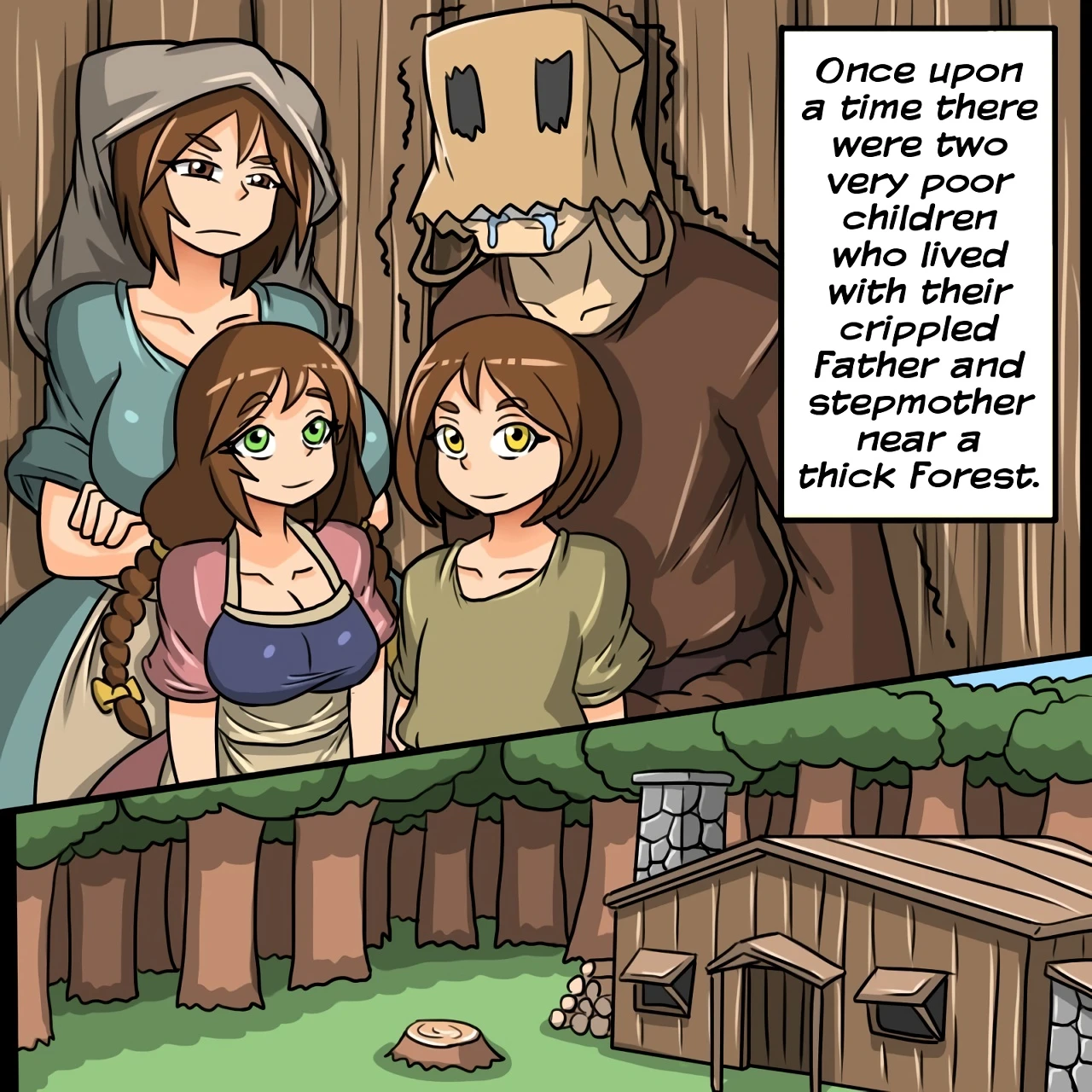 Hansel and Gretel porn comic picture 2