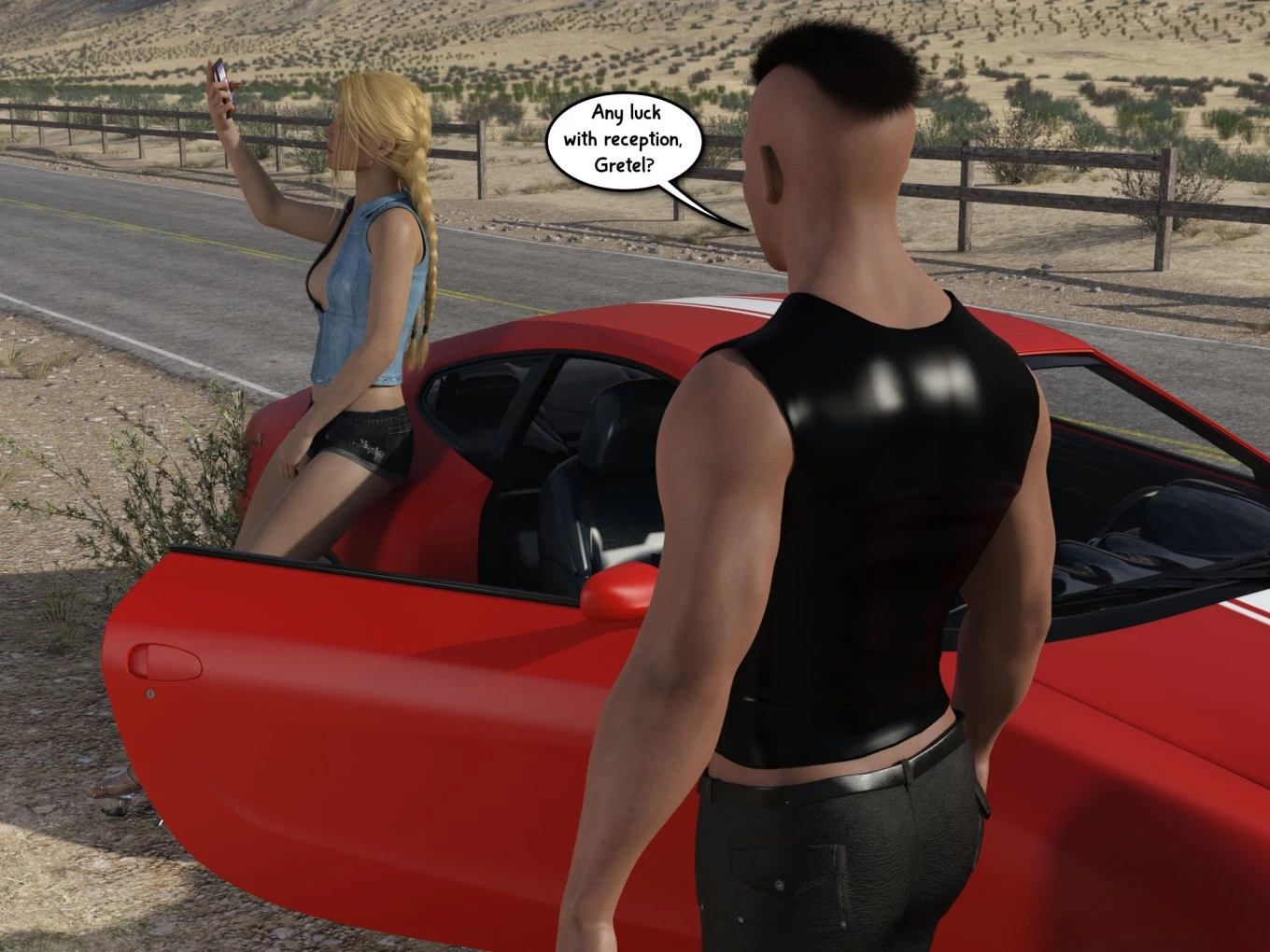 Hansel & Gretel- Ginger's Mad House porn comic picture 3