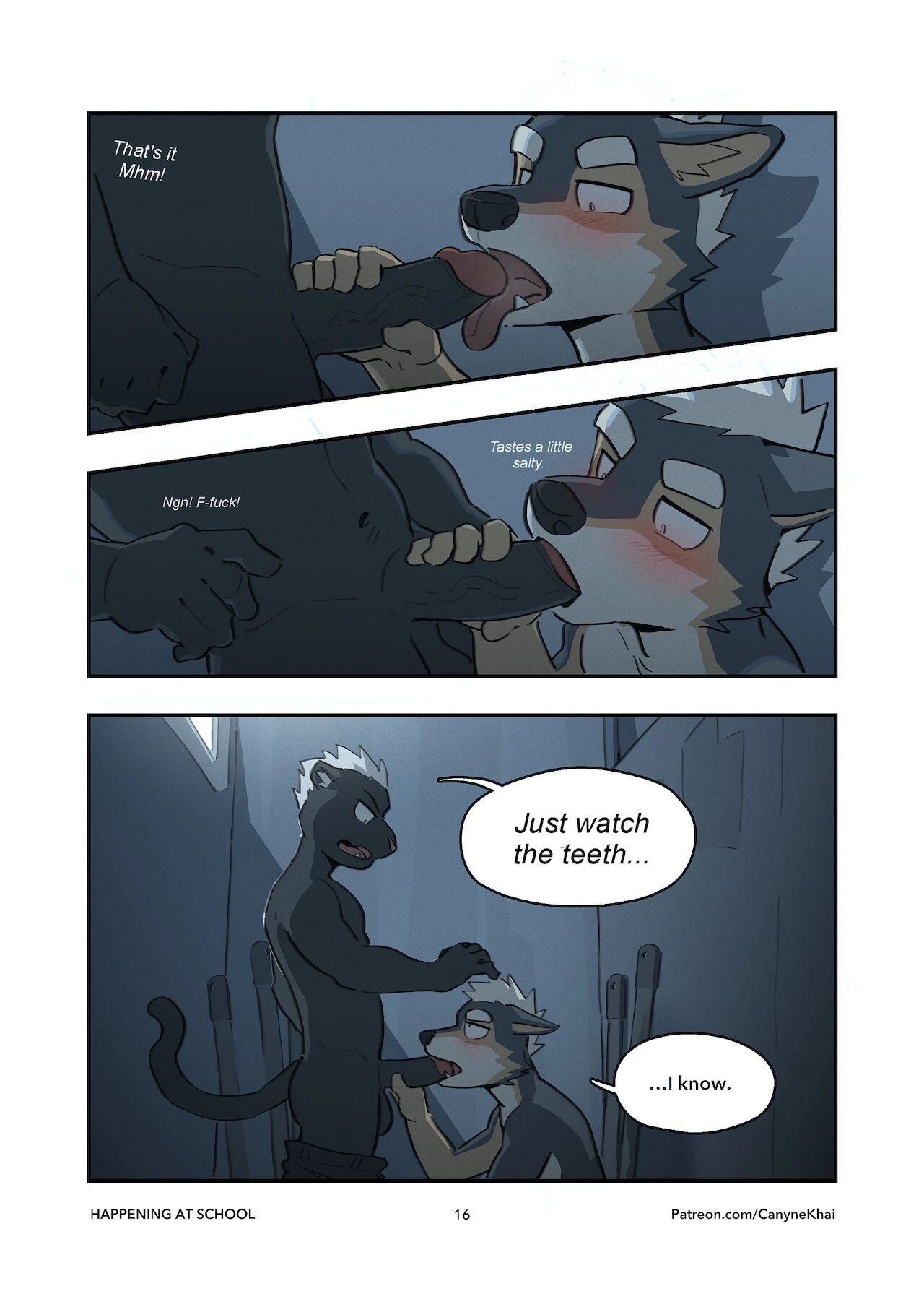 Happening at School porn comic picture 17