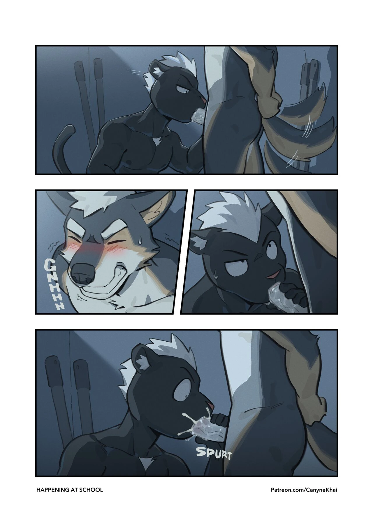 Happening at School porn comic picture 24