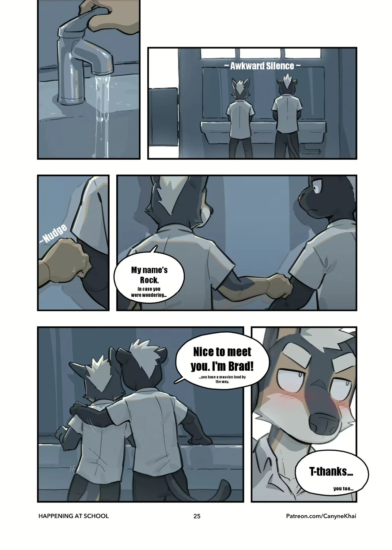 Happening at School porn comic picture 26