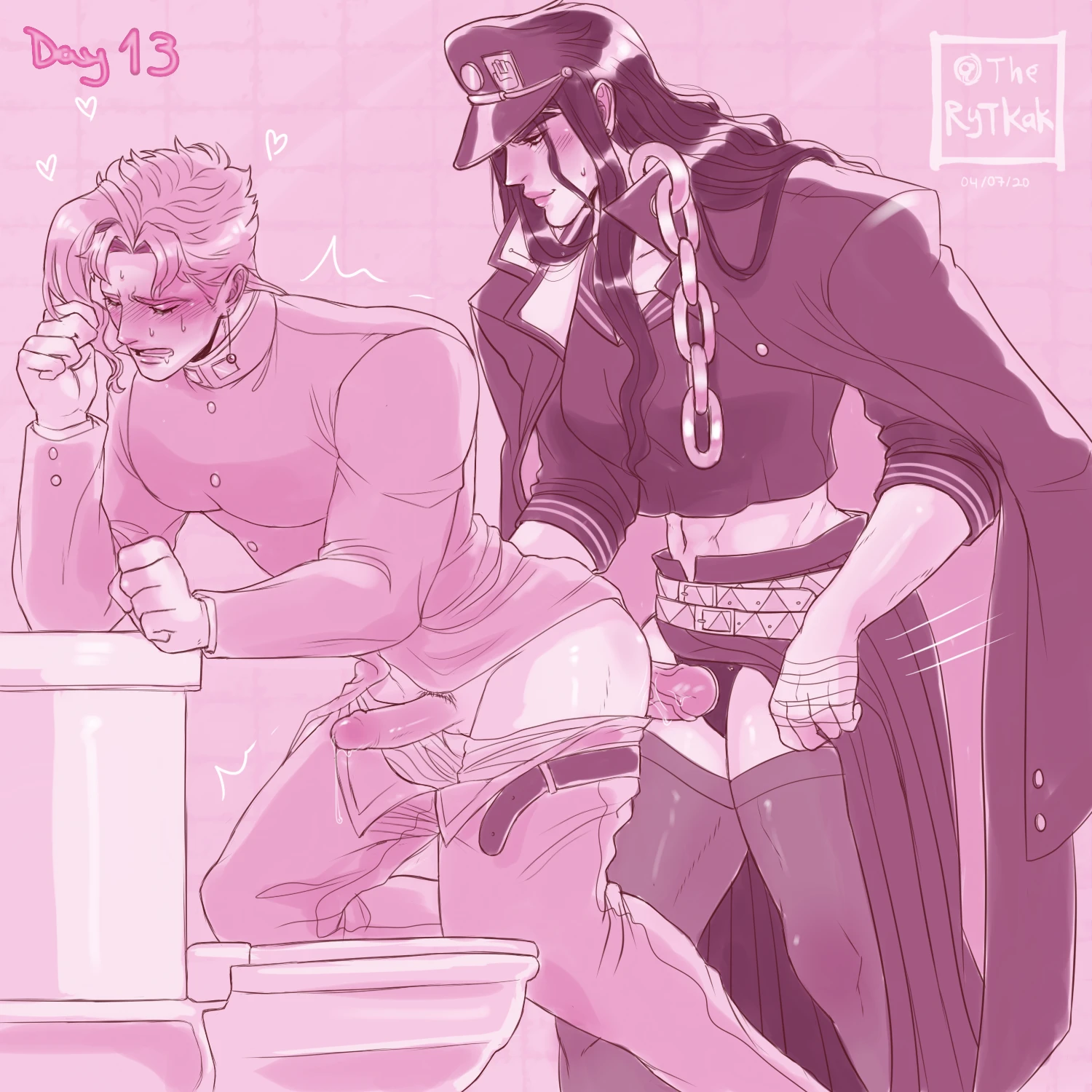 Happy Bithday Kakyoin! porn comic picture 12