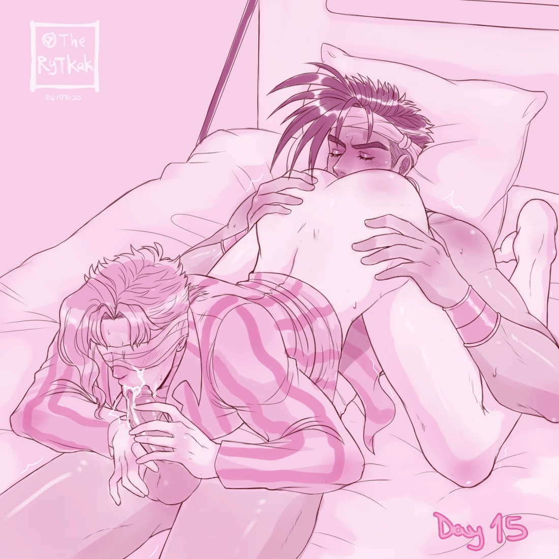 Happy Bithday Kakyoin! porn comic picture 14