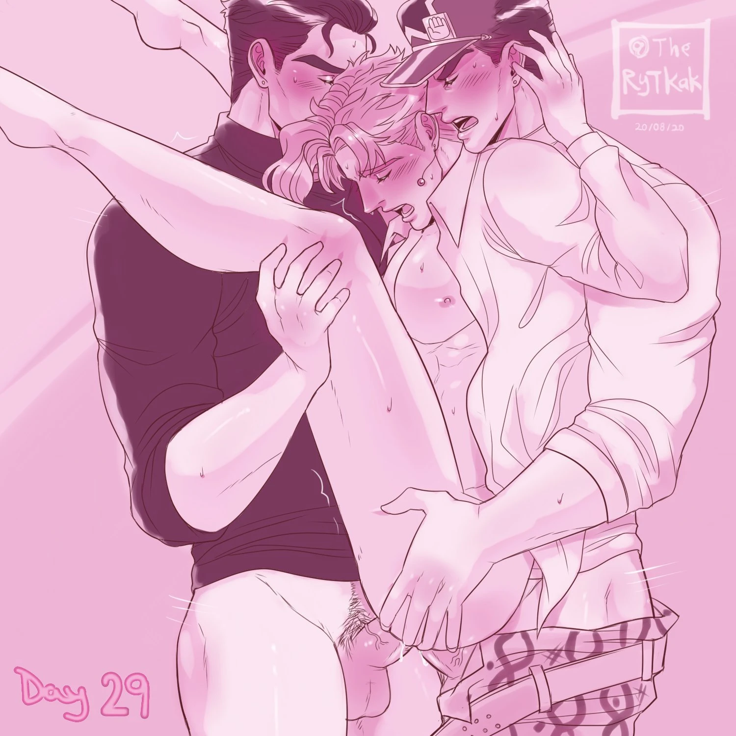 Happy Bithday Kakyoin! porn comic picture 28