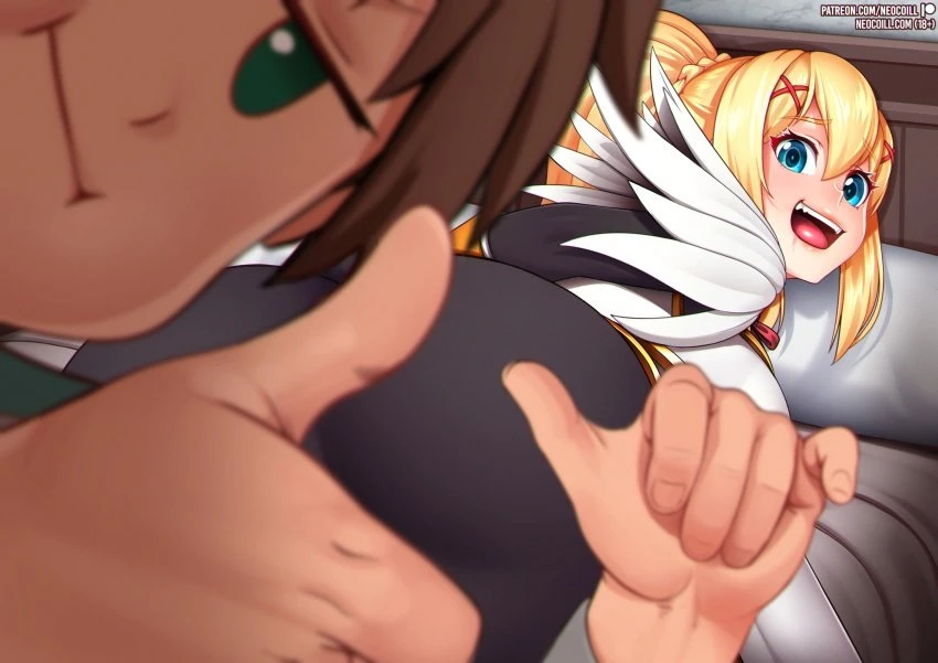 Happy Darkness porn comic picture 3