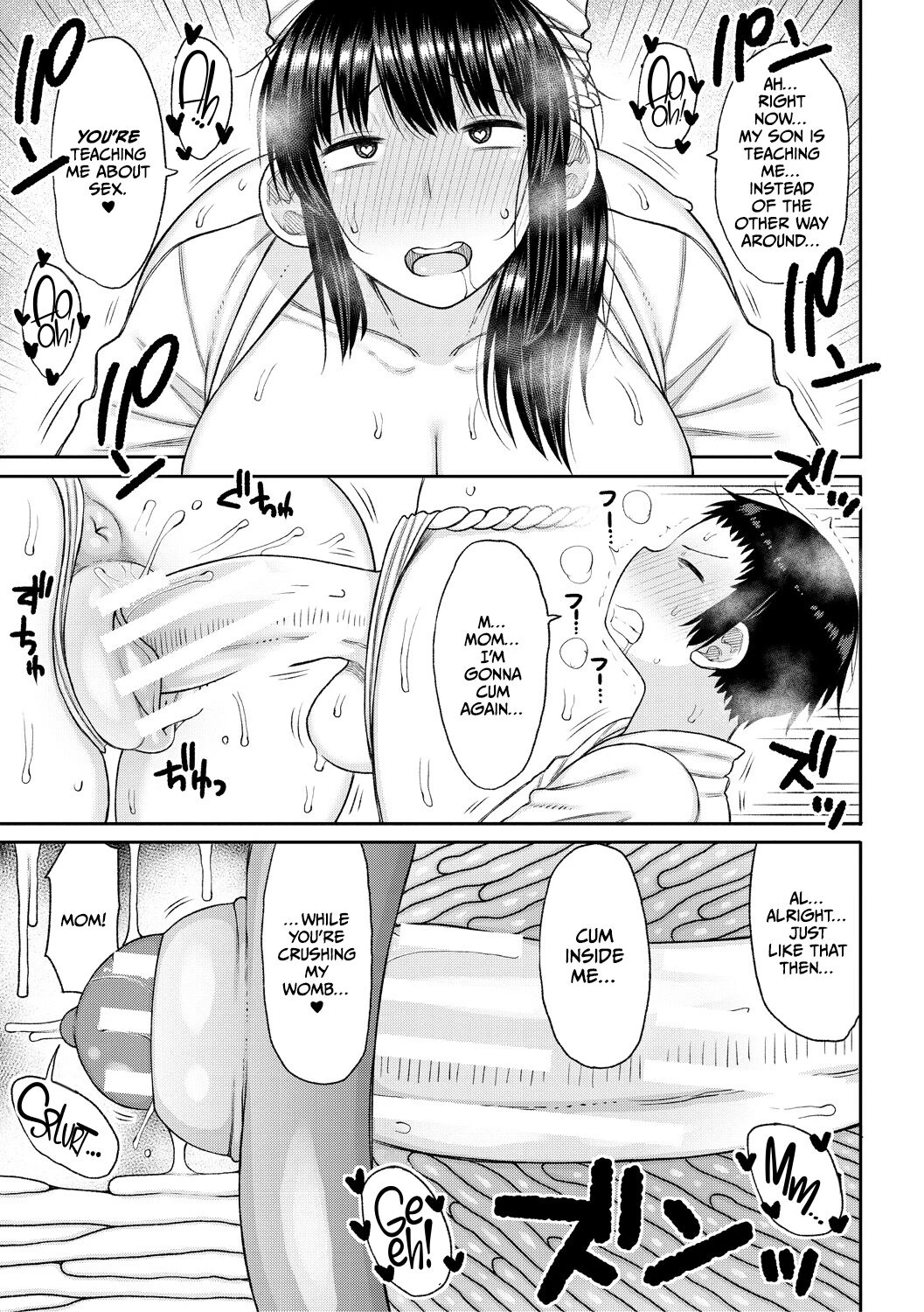 Haramitagari na Hahaoya ~Okaa-san to Ippai Kozukuri Shiyou ne~ porn comic picture 113