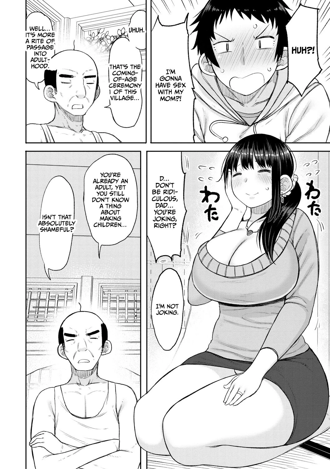 Haramitagari na Hahaoya ~Okaa-san to Ippai Kozukuri Shiyou ne~ porn comic picture 84