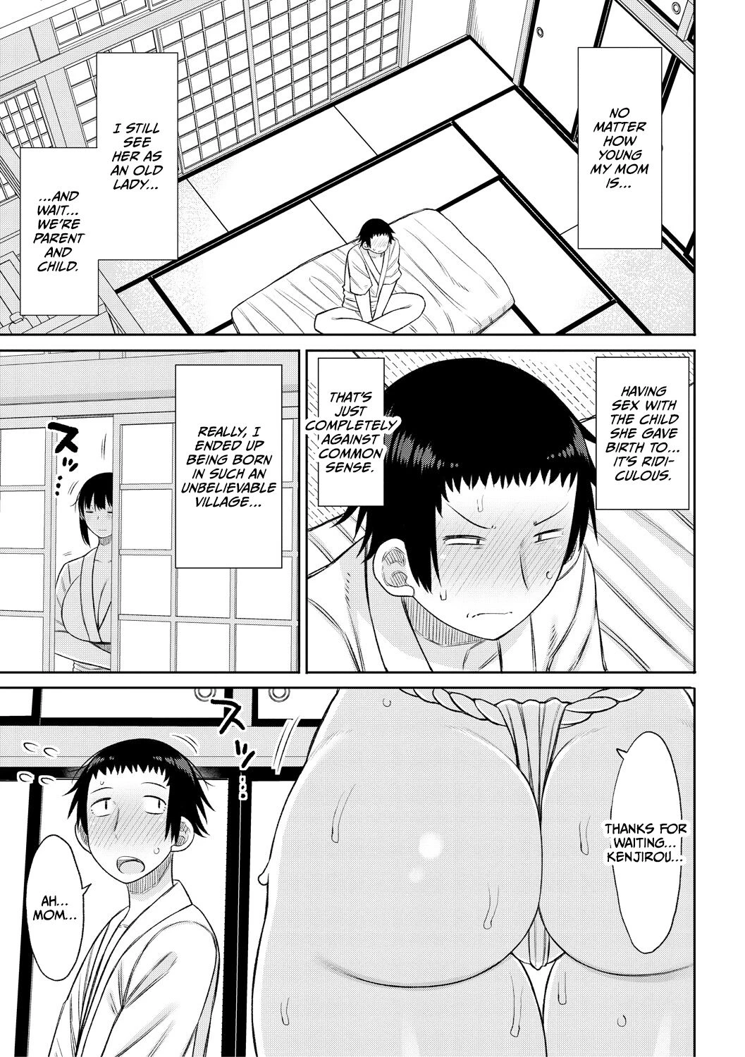 Haramitagari na Hahaoya ~Okaa-san to Ippai Kozukuri Shiyou ne~ porn comic picture 87