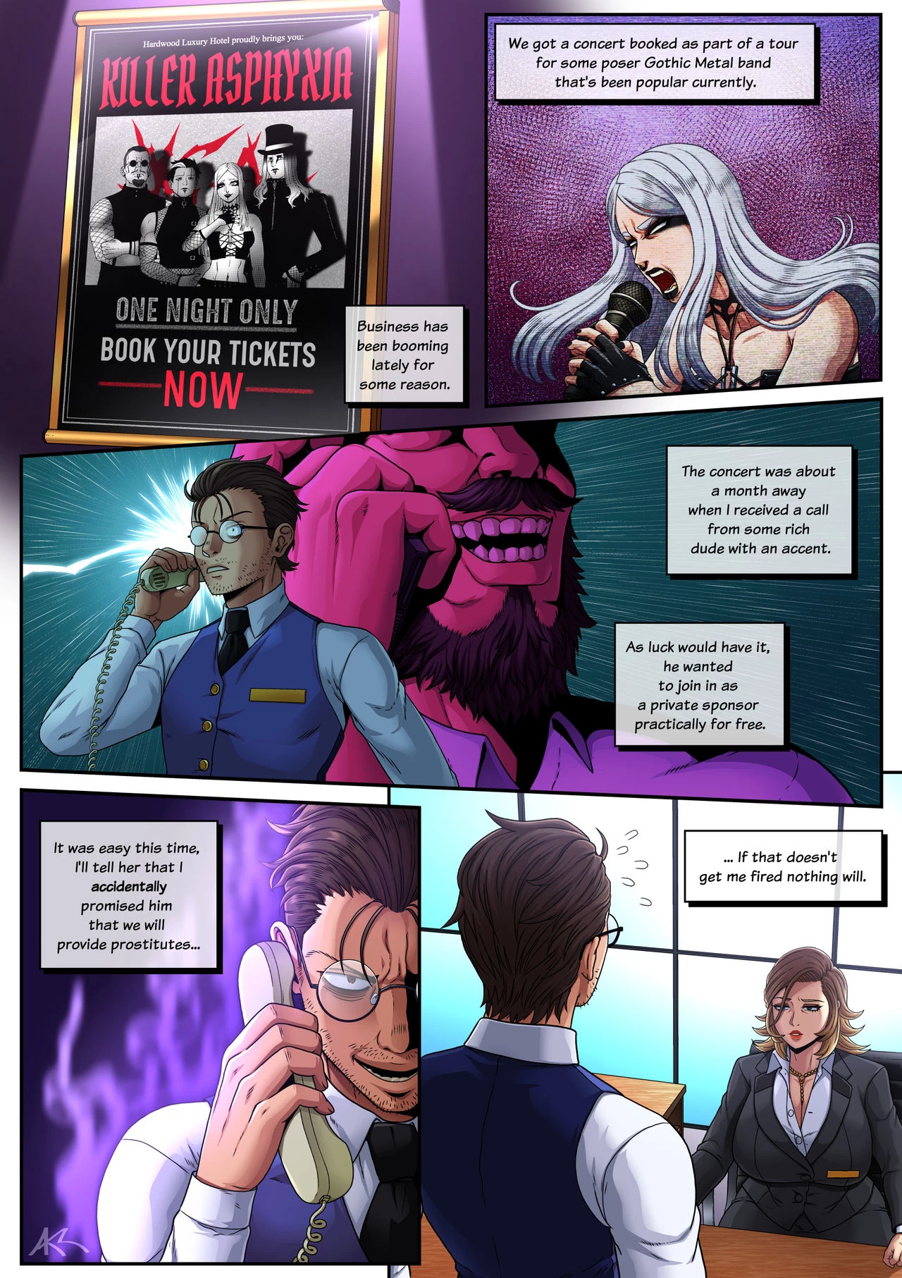 Hardwood City Stories: Backfired porn comic picture 10