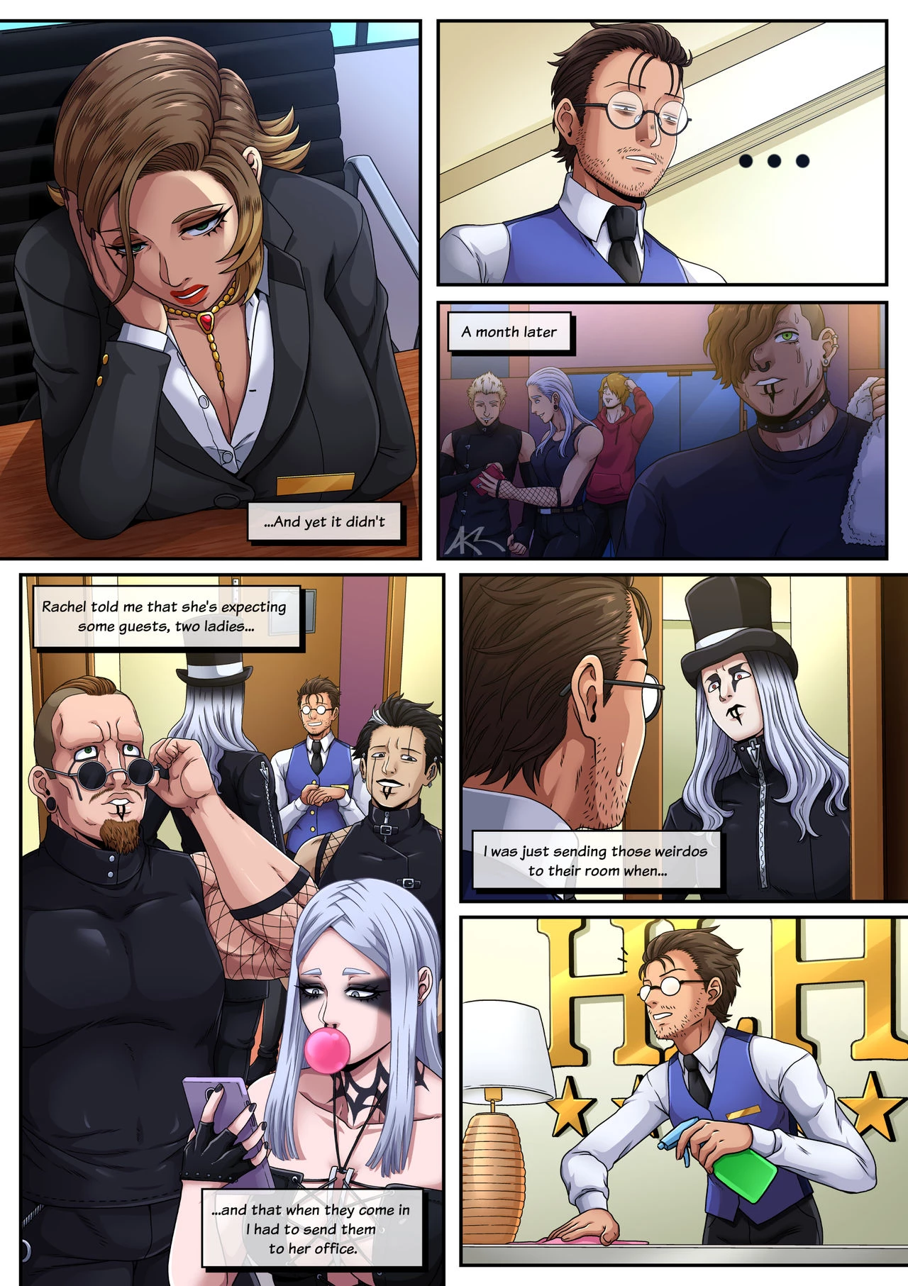 Hardwood City Stories: Backfired porn comic picture 11