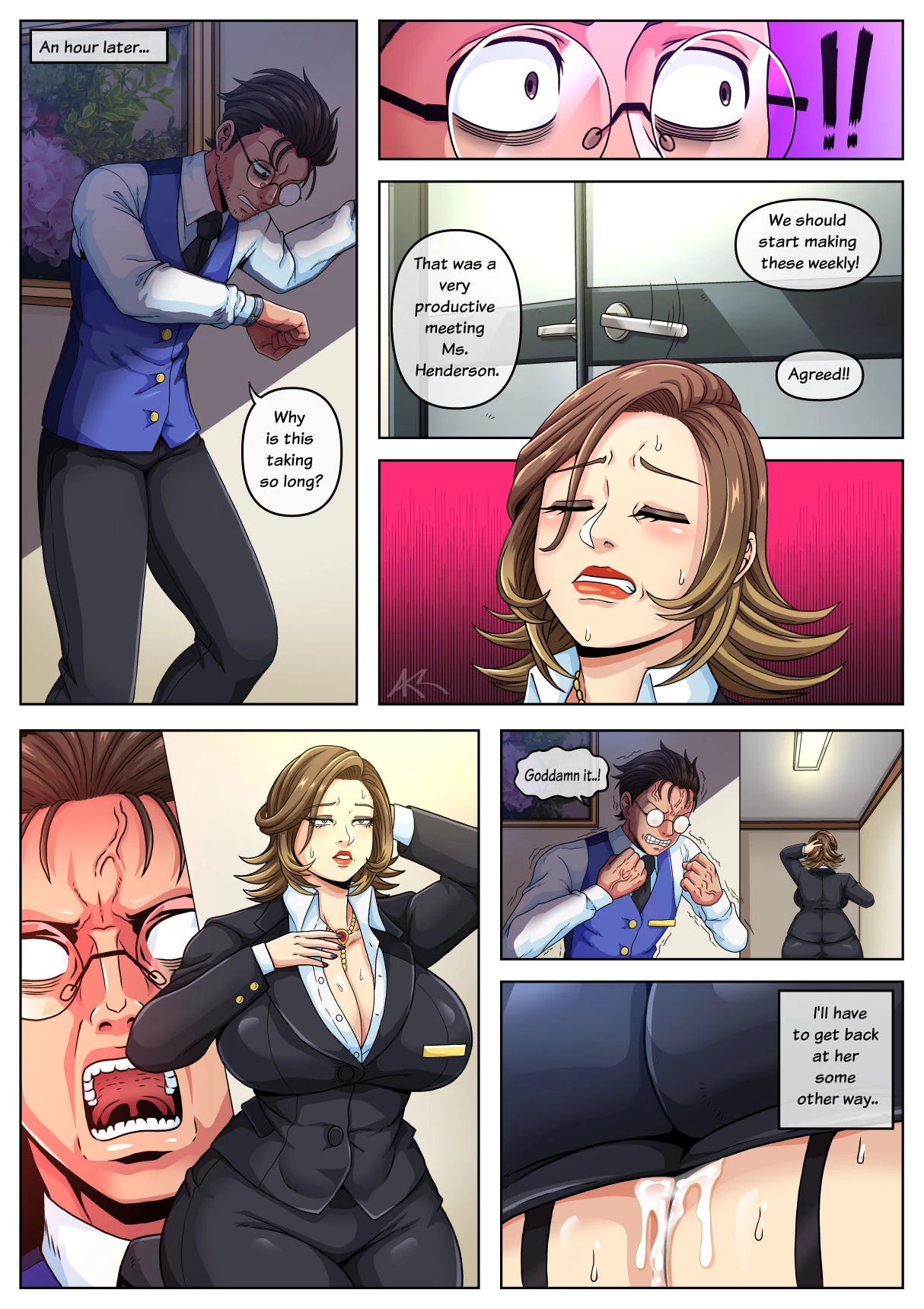 Hardwood City Stories: Backfired porn comic picture 4