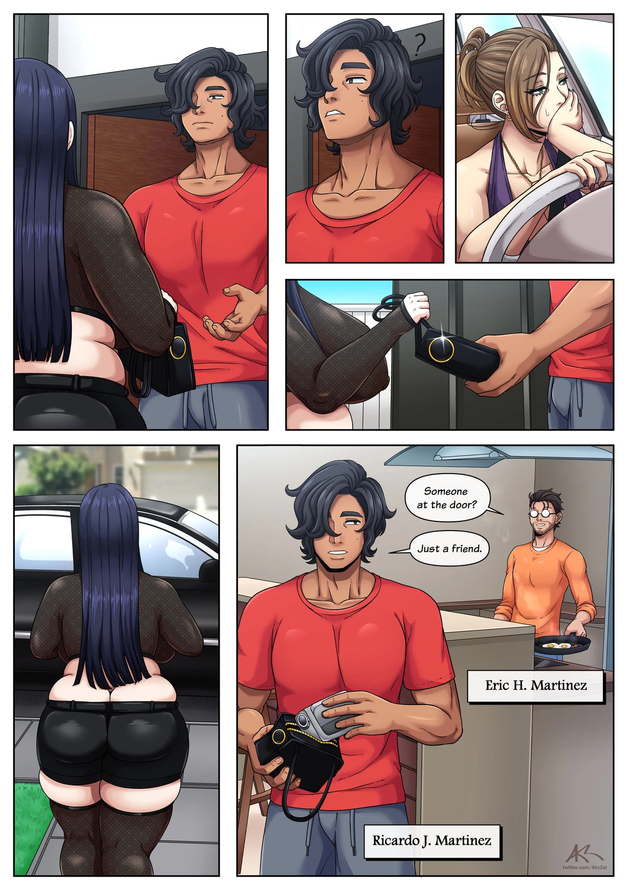 Hardwood City Stories: Snakes on Venus Ch. 1-3 porn comic picture 32