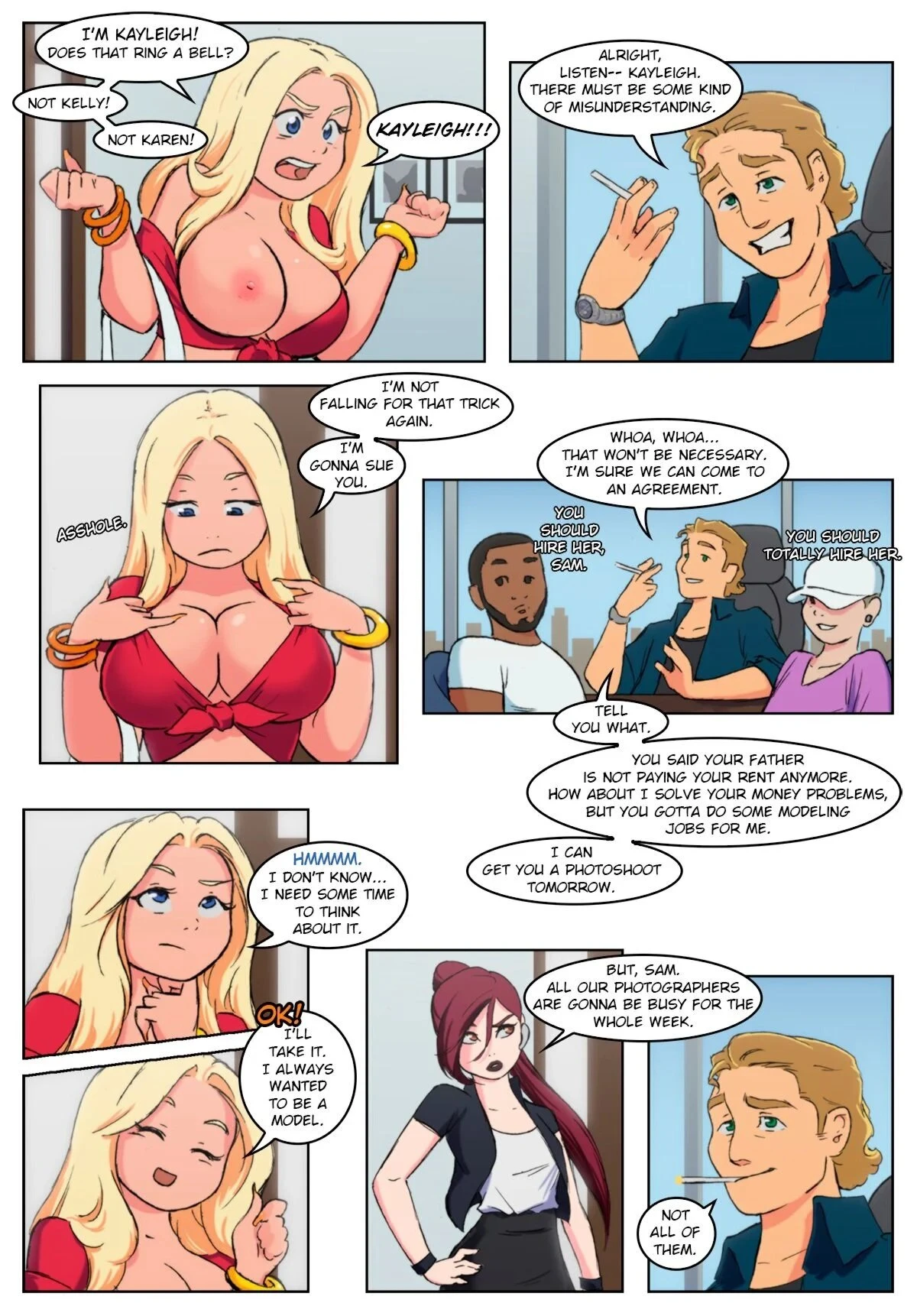 Harem Studio 5 porn comic picture 12