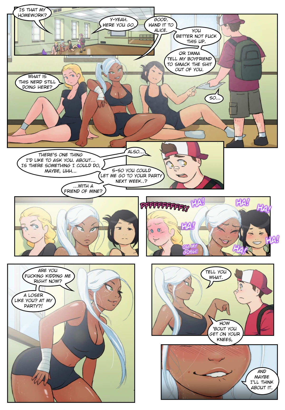 Harem Studio 8 porn comic picture 3