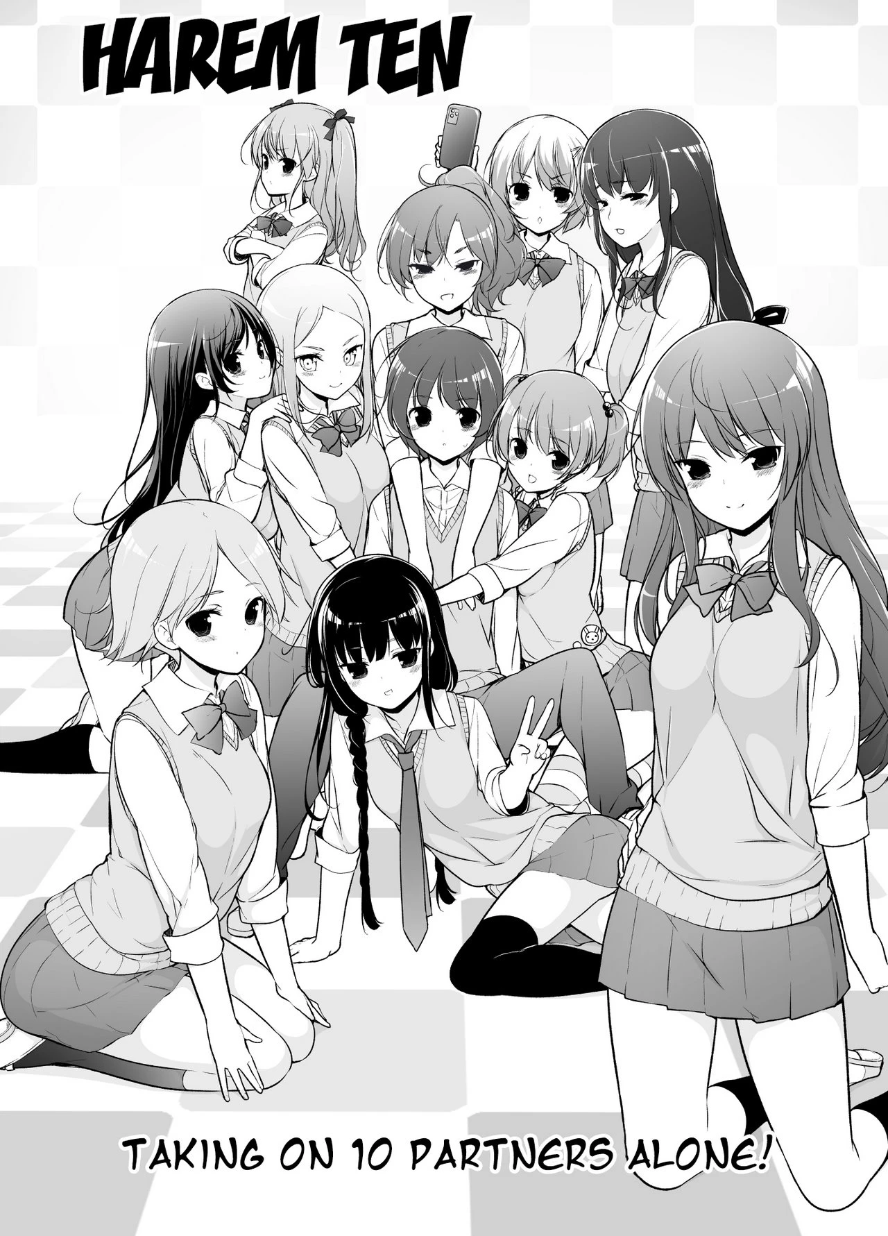 Harem Ten ~ Taking on 10 Partners Alone! porn comic picture 3