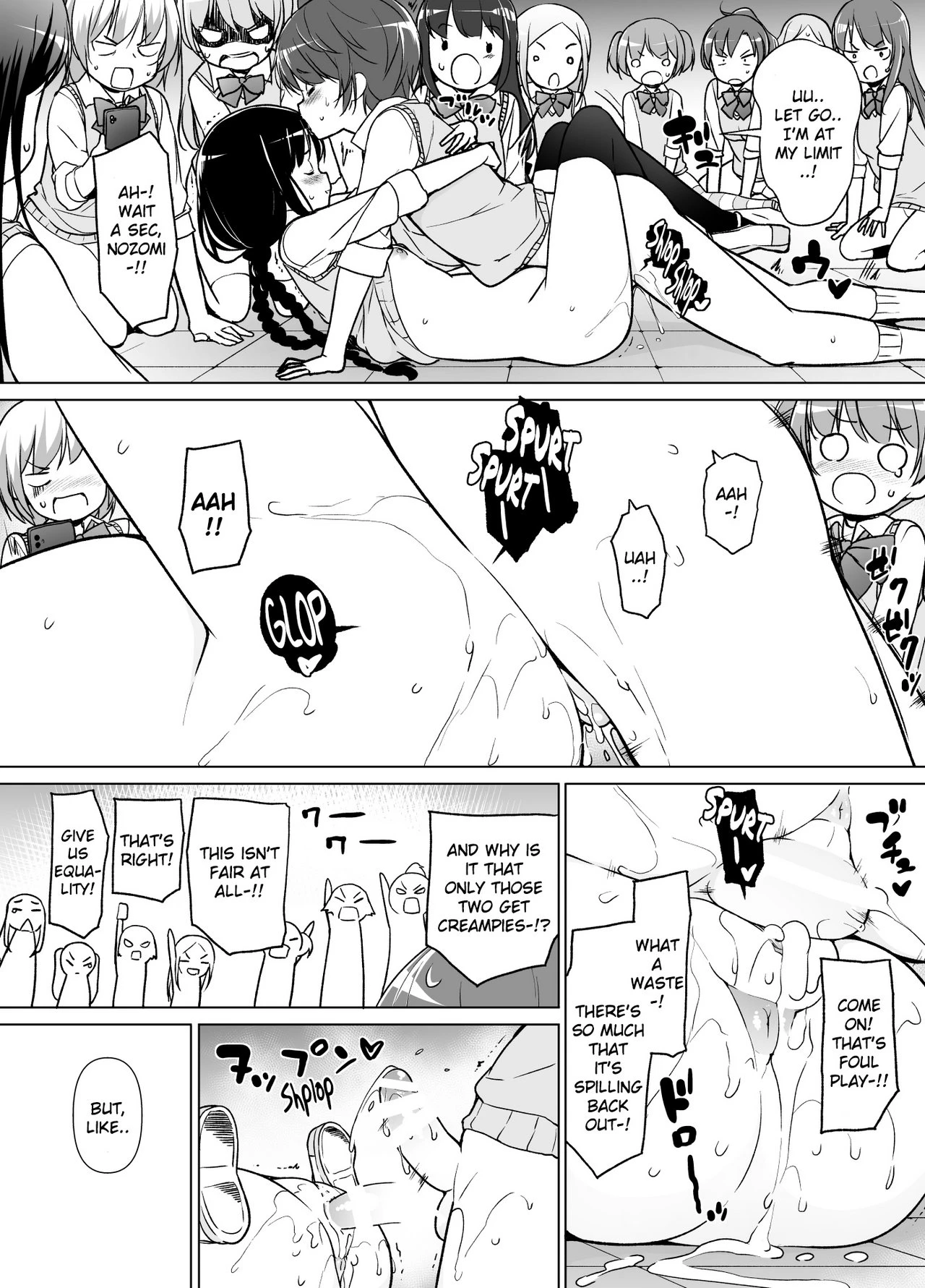 Harem Ten ~ Taking on 10 Partners Alone! porn comic picture 32