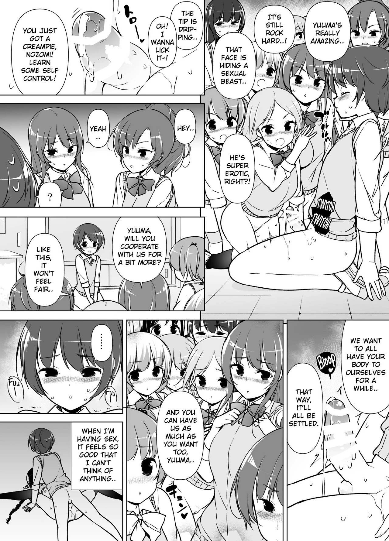 Harem Ten ~ Taking on 10 Partners Alone! porn comic picture 33