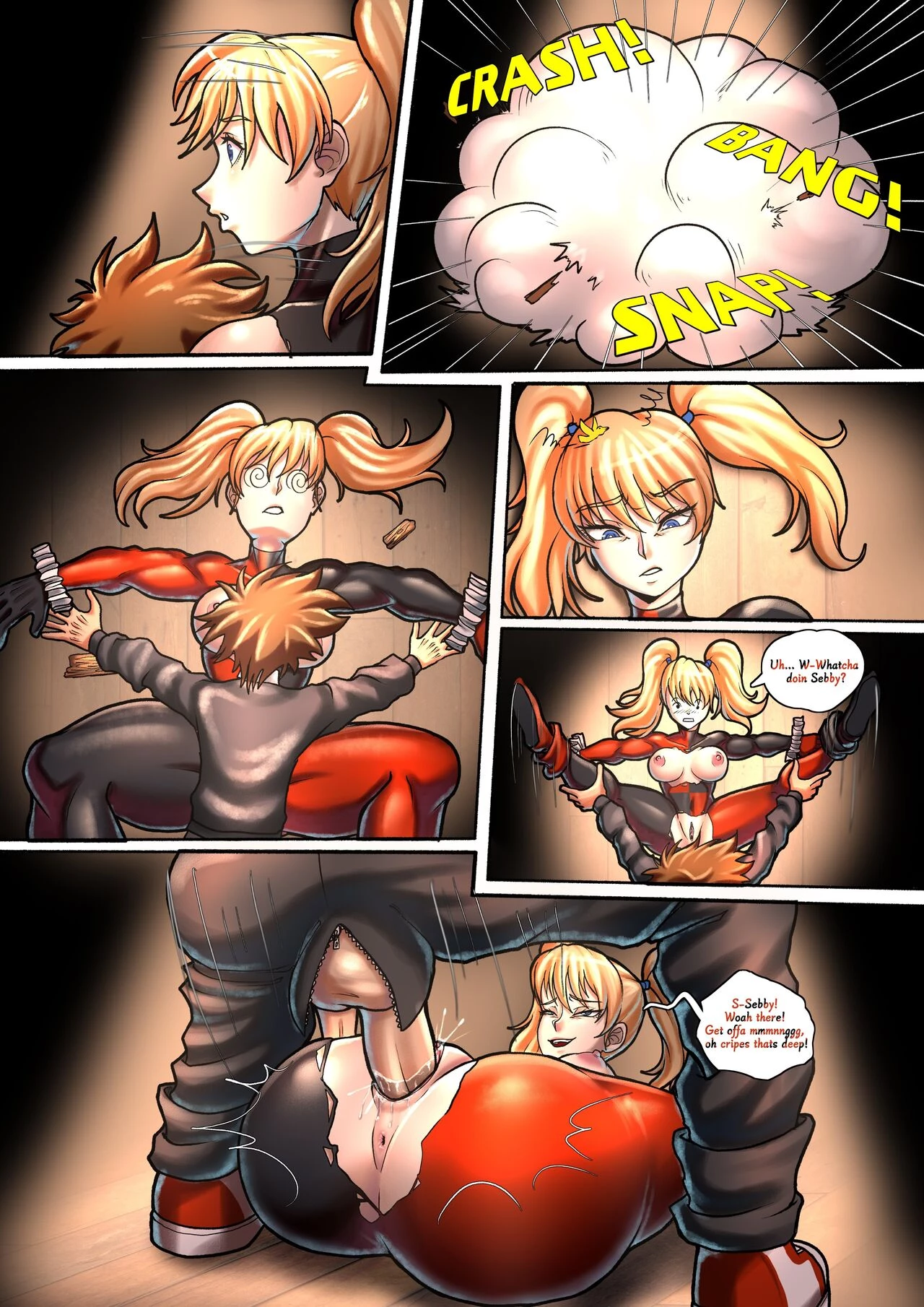 Harlequin Kidnappin' porn comic picture 12