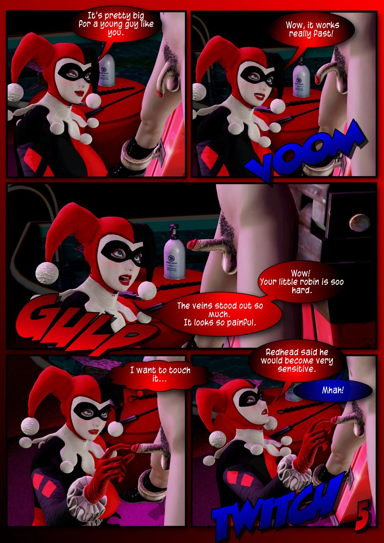 Harlequin's Home Video Part 1 porn comic picture 6