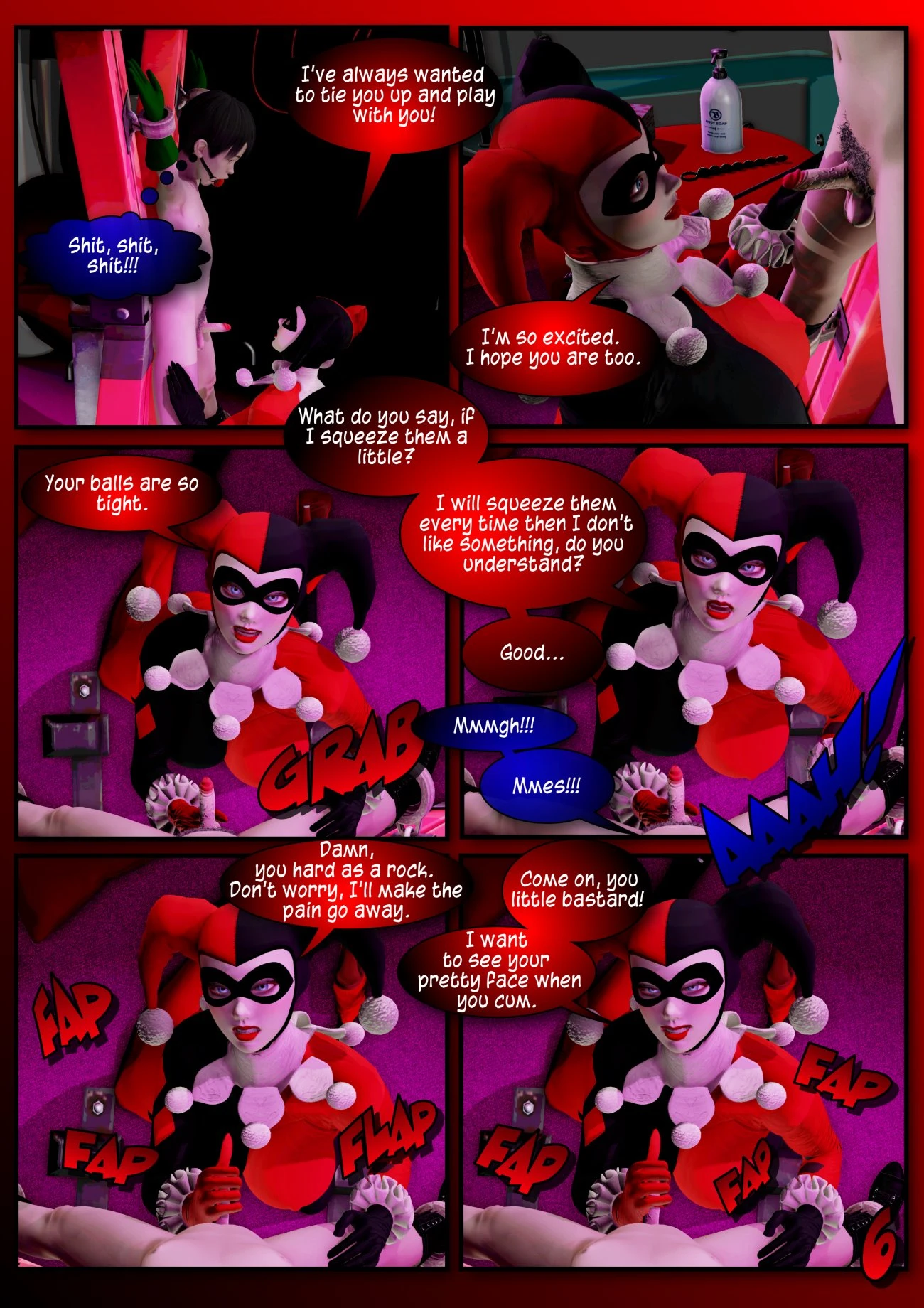 Harlequin's Home Video Part 1 porn comic picture 7