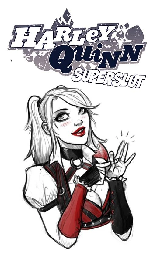 Harley Quin Superslut porn comic picture 1