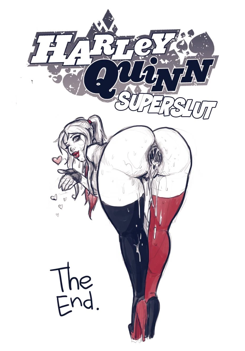 Harley Quin Superslut porn comic picture 100