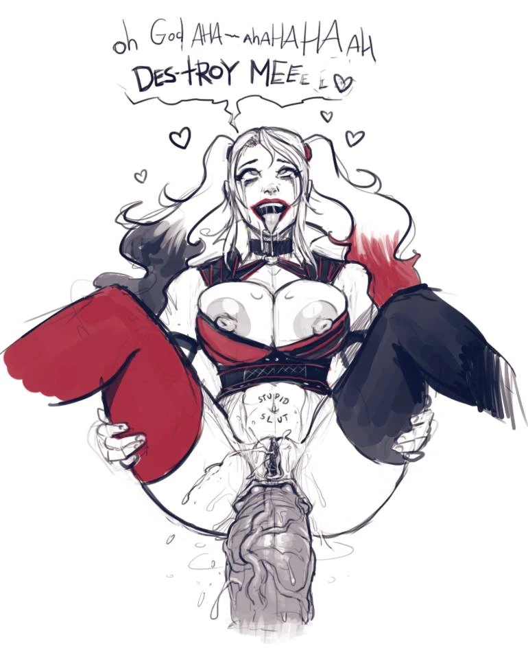 Harley Quin Superslut porn comic picture 51