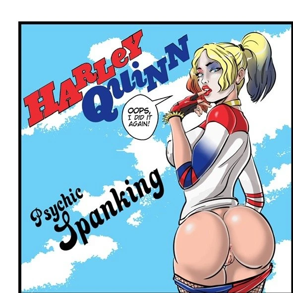 Harley Quinn Psychic Spanking porn comic picture 1
