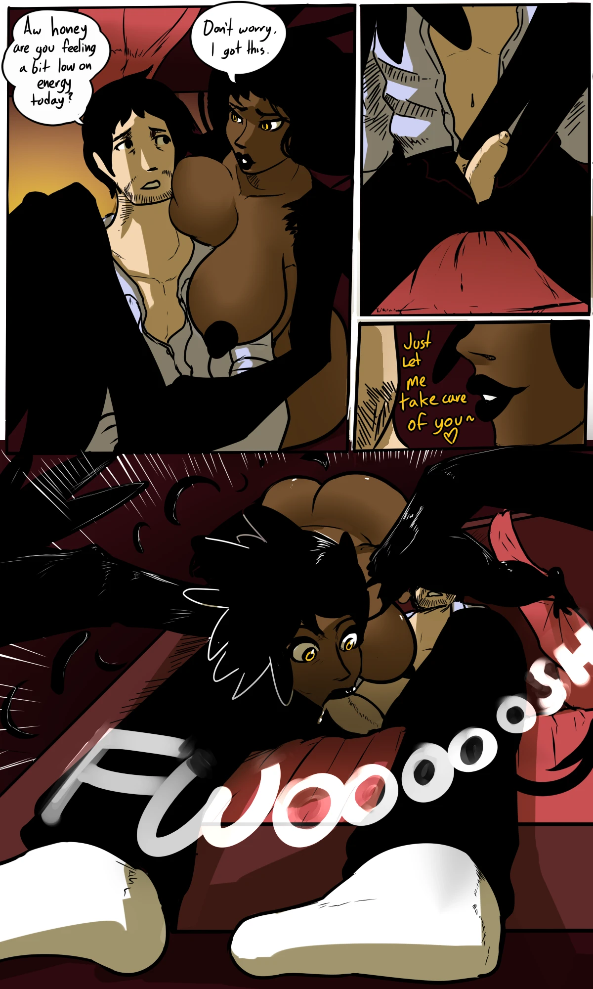 Harpy Honeymoon porn comic picture 2