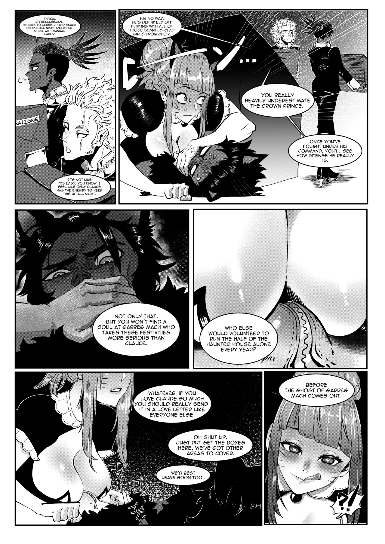 Haunting at Garreg Mach porn comic picture 4