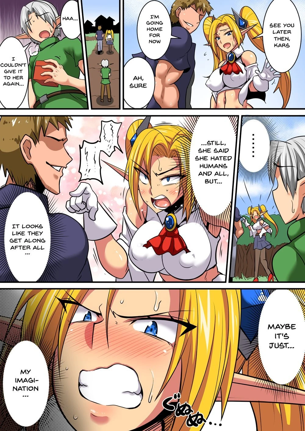 Having a Culture Exchange With an Elf Mother and Daughter ~Lena Edition~ | Elf Oyako to Pakopako Ibunka Kouryuu! ~Lena Hen~ porn comic picture 16