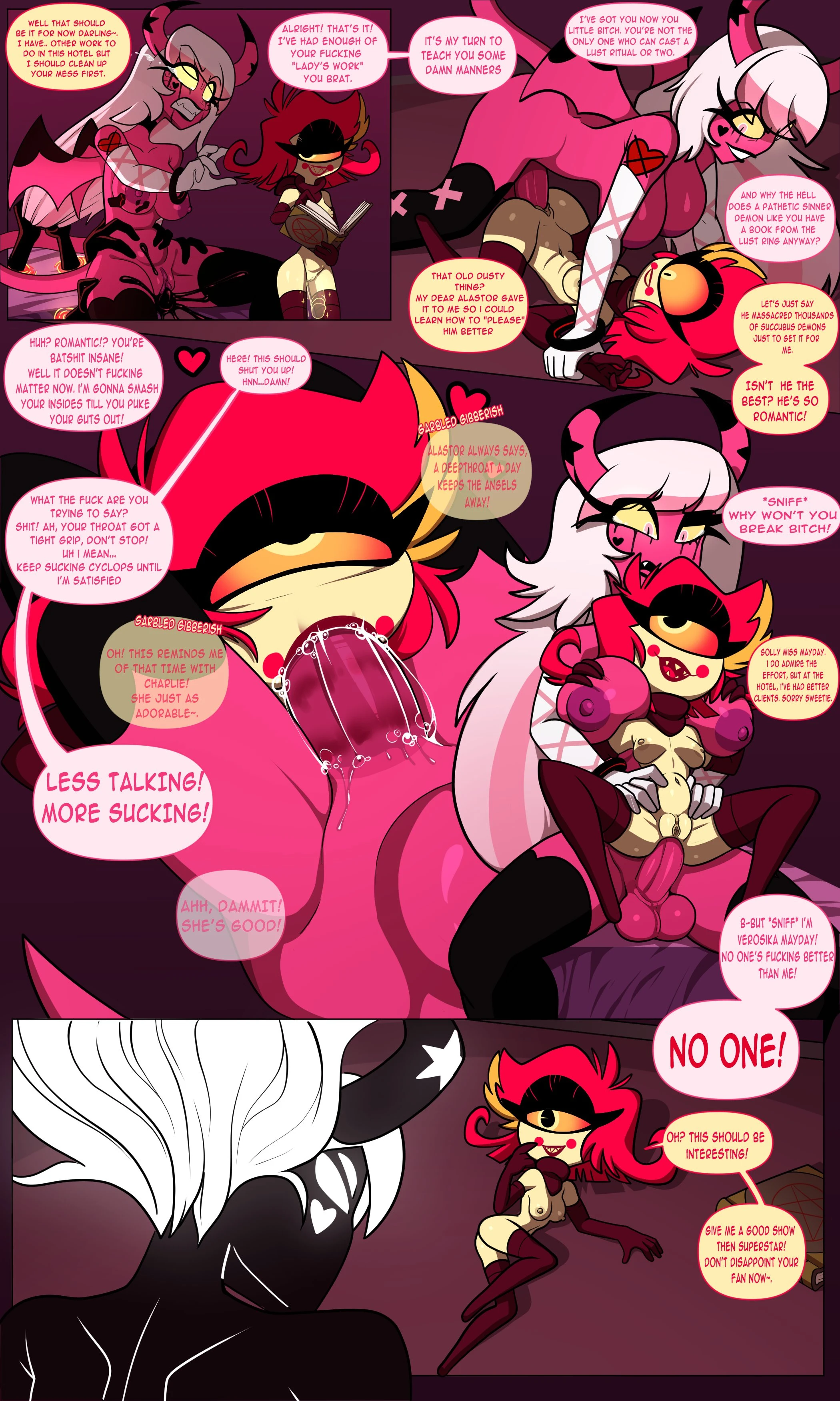 Hazbin hotel mini porn comics porn comic picture 22