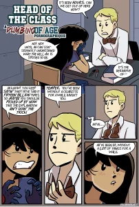 Head of the class porn comic picture 1
